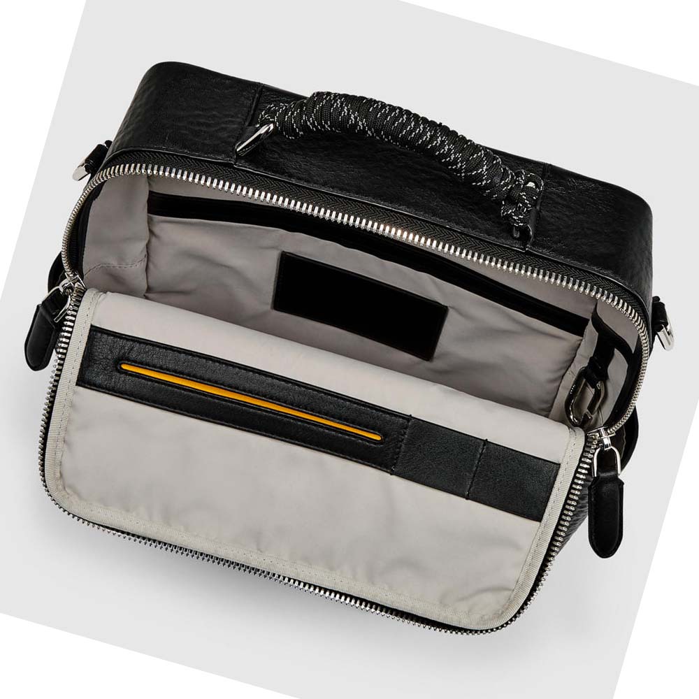 Ecco CERAMIC TECH-BAG COMPACT Handväska Dam Svarta | SE 328VRW